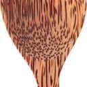 Restaurantware-Coco Casa 3.8 Inch Handmade Serving Spoons, 4 Greaseproof Coconut Spoons - Lacquered, Sustainable, Brown Coconut Serving Flatware, For Hot And Cold Foods (0.5)