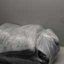 Large Dog House Indoor, Soft Plush Dog Cave Bed Covered Dogs Bed with Fluffy Washable Cushion, Portable Dog/Cat Pet Tent House for Small Medium Dogs (Grey, Large)