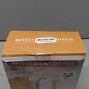 Portable Clothes Dryer, Compact & Foldable Electric Drying Machine for Home, Travel & RV, with Remote Control and Carry Bag (white)