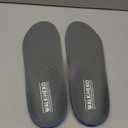 Plantar Fasciitis Feet Insoles Arch Supports Orthotics Inserts Relieve Flat Feet, High Arch (Mens 10-10 1/2 | Womens 12-12 1/2) (Gray)