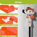 2 Pack Garage Organizer Trimmer Rack Heavy Duty Weed Eater Hanger Trimmer Hanger Garden Power Tool Hanger for Grass Trimmer, Hedge Trimmer, Garage Trimmer Garden Tools