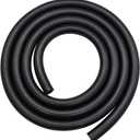 YSIL 1/2"(13mm) ID3/4"(19mm) OD 10FT NBR Fuel Line Transmission Hose Push on Lock Hose Tube for Fuel Oil Gas Systems Engines Black