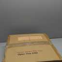 Black Rattan Ceiling Light, HWH 24W LED Flush Mount Close to Ceiling Light, 16'' Boho Light Fixtures Ceiling Twine Coastal Lighting Fixtures for Bedroom Hallway 5CCT Remote Control, 5HYS78MF-LED BK (15.7 Inch)