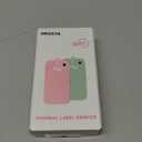 ORGSTA Label Maker, S001 Portable Bluetooth Label Maker Machine with Tape, Thermal Label Printer for Home, Office, School Organization, Wireless Mini Labeler Machine, Pink