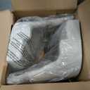 COLAMY Dining Chairs Set of 2 with Tufted Button, Upholstered Dining Room Chair with Wood Legs, Wingback Kitchen Chairs for Dining Room/Restaurant/Cafe, Beige