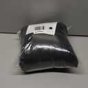 Obstal 6ft Stretch Black Spandex Table Cloth for Standard Folding Tables - 2 Pack Universal Rectangular Fitted Tablecloth Protector for Wedding, Trade Show, Vendor Stand