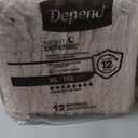 Depend Night Defense Adult Diapers, Incontinence & Postpartum Bladder Leak Underwear for Women, Disposable, Overnight, Extra-Large, Blush, 48 Count (4 Packs of 12)