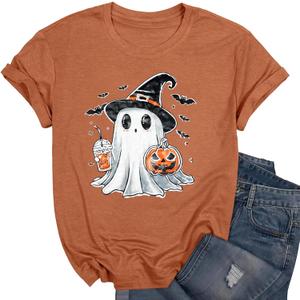 Women's Floral T-Shirts Graphic Loose Tees Sunflower Graphic Summer Short Sleeve Boho Casual Tops (Medium)