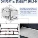 30" Collapsible Rolling Dog Crate for Medium Dogs