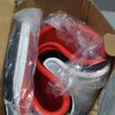 GuanQiao Silicone Bowl Liners for 5 Qt KitchenAid Mixers, 3 Liners with Lids (Red/White/Black)