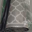 Rnivvi Coffee Mat, 12" x 19" Cute Coffee Bar Mats for Espresso Machine Station Accessories and Organizer, Hide Stain Rubber Backed Absorbent Dish Drying Pad for Kitchen Counter, Abstract Geometric