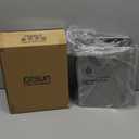 Cesun Small Bathroom Trash Can 2.1 Gallon Wastebasket, Modern Metal Garbage Can Office Waste Basket, Silver Stainless Steel Trash Bin for Bedroom, Home Office, Toilet, rv, Near Desk, Under Sink.