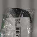 Yaki Straight Bangs Hair Extensions for Women Brown Black Synthetic Fringe with Temples Handmade Kinky Straight Bangs Hairpiece with 3 Clips in(2#)