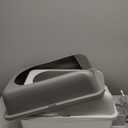 2 Pack Stainless Steel Litter Box | XL Enclosed Cat Litter Boxes with Lid for Big Cats and Multi-Cats | High Sided, Anti-Urine Leakage | Non-Stick BottomMulti-Colored