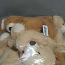 MorisMos 14 Piece Teddy Bears Bulk Baby Shower,14 Inch Cute Teddy Bear Stuffed Animals Plush,Small Stuffed Bears,Centerpiece Decoration,Brown,White,Dark Brown (14 Pcs Elegant)