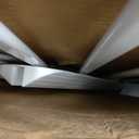 41'' Extra Tall Baby Gate for Large Dogs Pets Indoor No Jumping Over, 30-40.9'' Wide Heavy Duty Puppy Gate for Doorways, Pressure Mounted Metal Gate for Child Toddler No Tools Needed(White)