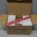 Sourdough Starter Jar, 24 OZ Wide Mouth Sour Dough Starter Jars Glass, Sourdough Starter Kit, Sourdough Bread Baking Supplies for Beginners and Pro, 1 Pack