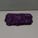RUDONG M 6 Pack Purple Sequin Table Runner 12 x 108 Inch, Rectangle Glitter Table Runner Dining Table Centerpiece Decorations for Weddings, Banquet, Holiday, Birthday Party
