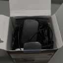 Alarm Clock Speaker Wireless Charger, Digital Alarm Clocks Bedrooms Bluetooth, Alarm Clock Dimmable Light Bedrooms Dual Alarm Snooze Dimmer 12 24H RGB Night Light Bluetooth USB AUX, Black