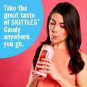 SINGLES TO GO! Skittles Singles To Go Tropical Flavors Variety Pack, Powdered Drink Mix, Strawberry Starfruit, Mango Tangelo, Kiwi Lime, Pineapple Passionfruit, 1 Box (30 Single Servings) (EXP 06/01/26)