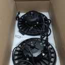 LED High Bay Lights 180W UFO Shop Lights 32400 LM 6000K Commercial Bay Lighting Fixture IP65 5ft Cable Plug & Play for Warehouse Factory Garage Workshop Barn 2 Pack