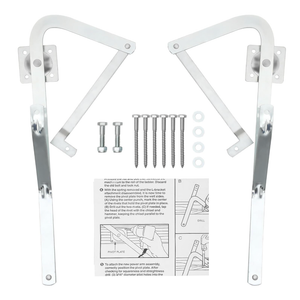 55-2 Attic Ladder Hinge Arms,Compatible with Werner Mk5, WU2210, W2208, W2210, Suitable for Werner Attic Ladders Manufactured After 2010, Heavy Duty Thick Galvanized Material