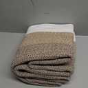 OIAHOMY Large Blanket Basket, 22x17x12 Rectangle Woven Baskets, Nursery Blanket Storage Living Room, Toy Storage With Handle, Large Baskets for Organizing-Gradient Yellow