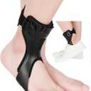 AFO Drop Foot Brace for Walking - Upgraded, Comfortable & Efficient, Adjustable, For Achilles Tendonitis, Plantar Fasciitis, Stroke, TBI, ALS, MS, Bone Fracture, ASO(Large, Right)