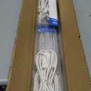 Barrina LED Shop Light, 40W 5500LM 5000K, 4FT Integrated Fixture, V Shape,T8 Light Tube, Daylight White, Clear Cover, Hight Output, LED Shop Lights for Garage Warehouse Workshop (Pack of 6)