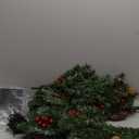 2 Pack 4 Ft Artificial Potted Christmas Tree with 60 LED Lights,Warm White and Colored Changing,8 Lighting Mode&Timer,Mini Small Xmas Tree, Battery Operated,Outdoor Front Door Porch Home Decoration