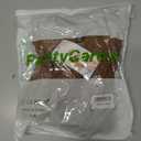 PRETTYGARDEN Women's 2025 Summer Long Sleeve Henley T Shirts Ribbed Knit Button Slim Fitted Basic Casual Going Out Fall Tops (Brown, XL)