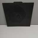 Henasier 120x120mm Black Build Plate for Voron 0.1 0.2 V0.1 V0.2, Double Sided Textured PEI+Smooth PEI Flexible Spring Steel Platform Heated Printing Bed for Voron 0.1 0.2 V0.1 V0.2 3D Printer