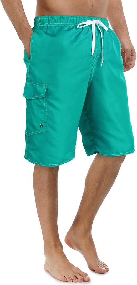 Mens Swimming Trunks Swim Trunks Quick Dry Swim Shorts with Mesh Lining Funny Swimwear Bathing Suits (M)
