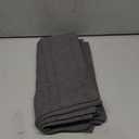 MIULEE Decorative Linen Check Lumar Throw Pillow Covers Neutral Farmhouse Vintage Pillow Covers 24x24 Inch Set of 2 Boho Modern Home Decor for Sofa Couch Bedroom Cushion Chair Charcoal Gray