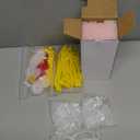 BUDI 467Pcs Glow Sticks Party Favors for Kids Adults Glow in the Dark Party Supplies 4th of July Accessories Neon Decors 200 GlowSticks Bulk 8 Colors 8 Inch & 267 Connectors Necklace Bracelet Glasses