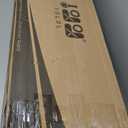 10L0L Deluxe Golf Cart Rear Seat Replacement Cushion, Soft Back Seat Cushion for Yamaha, EZGO RXV TXT, Club Car DS precedent and other 4&6 passengers Golf Carts with Flip Rear Seats (Black)