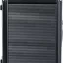 Travelpro Platinum Elite Hardside Expandable Checked Luggage, 8 Wheel Spinner, TSA Lock, Hard Shell Polycarbonate Suitcase, Shadow Black, Checked Large 28-Inch