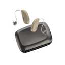 Select 500 OTC Hearing Aids, Audiology Team Care Included, Bluetooth LE Audio & Bluetooth Streaming for Calls, Music, Media (iOS/Android), Nearly Invisible & Comfortable - Gold