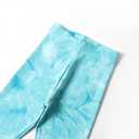 4 Pack Girls Printed Leggings Soft Yoga Pants Kids Tie-Dye Leggings (6-7 Years, Multicolor 2)