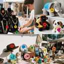 Garage Sale Price Stickers, 2000 Pieces Yard Sales Sticker 3/4 Inch Round Price Tags Labels, Multiple Denominations, Bright Colors