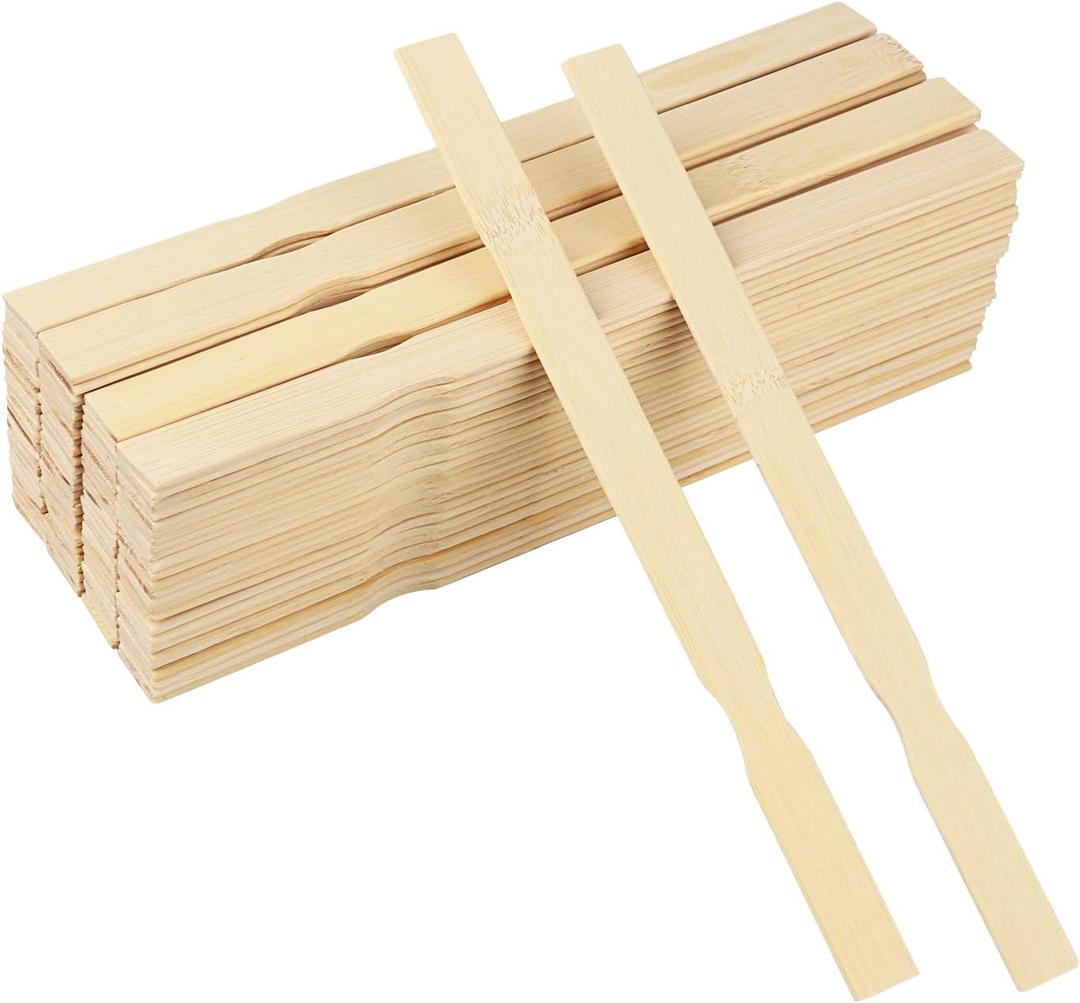 Paint Mixing Sticks 300 PCS 14 Inch Wood Stirrers, Wooden Stirrers Mixing Sticks for DIY Crafts, Painting, Crafting Resin Wood Paddle, Hobby Projects, Garden, by GNIEMCKIN