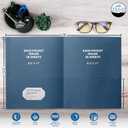 FILE-EZ Two-Pocket Folders, Navy Dark Blue, 25-Pack, Textured Paper, Letter Size (EZ-32523)