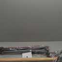 DHT Wood Stall Bar, Swedish Ladder Suspension Trainer with 9 Strategic Rods, for Home, Gym, School and Clinics, Black