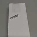 Seematn 10 Pcs Baby Muslin Bibs for Unisex Girls & Boys Drool Bibs Bandana Ruffle Soft Cotton for Newborn Infants Toddlers(White)