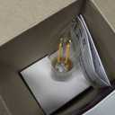 FEIT Electric 40-Watt Clear BA10 Flame Tip Smart WiFi LED w/Candelabra Base
