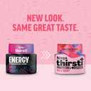 Ninja Thirsti Flavored Water Drops, FRUITI CHILL+ Wild Berry, Bold Fruit Flavor with Caffeine, Sparkling or Still, Zero Calories, Zero Sugar, Makes 17, 12oz drinks, 3 Pack, WCFWDBRAM