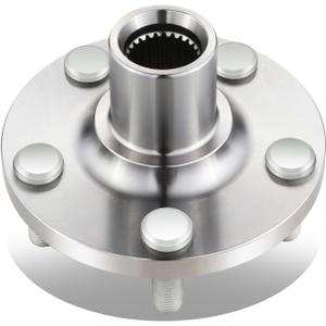 DNA MOTORING Front Wheel Bearing Hub Assembly w/C-Clip, Axle Nut Compatible with 03-08 Vibe / 00-05 Celica / 03-18 Corolla / 03-14 Matrix, OEM-WHA-0228
