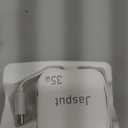 Retractable Wall Charger, 35W Fast USB Chargers Block with Cables for iPhone 14/13/12/11 Pro MAX/XR/XS/8/7,iPad, Portable Retractable Charger Wall Plug for Home Travel Office (Light,enning+ cables, White)