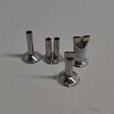 Stainless Steel Jerky Gun Nozzles, Sausage Maker Nozzles 4Pcs Handmade Beef Jerky Nozzles (Stainless Steel Jerky Nozzle)