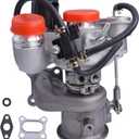 12687057 Turbo Turbocharger Kit w/Wastegate Actuator & Gasket Compatible with Chevy Malibu L LS LT 1.5L EcoTec Engine 2016-2023 Replace# 12669064 12690543